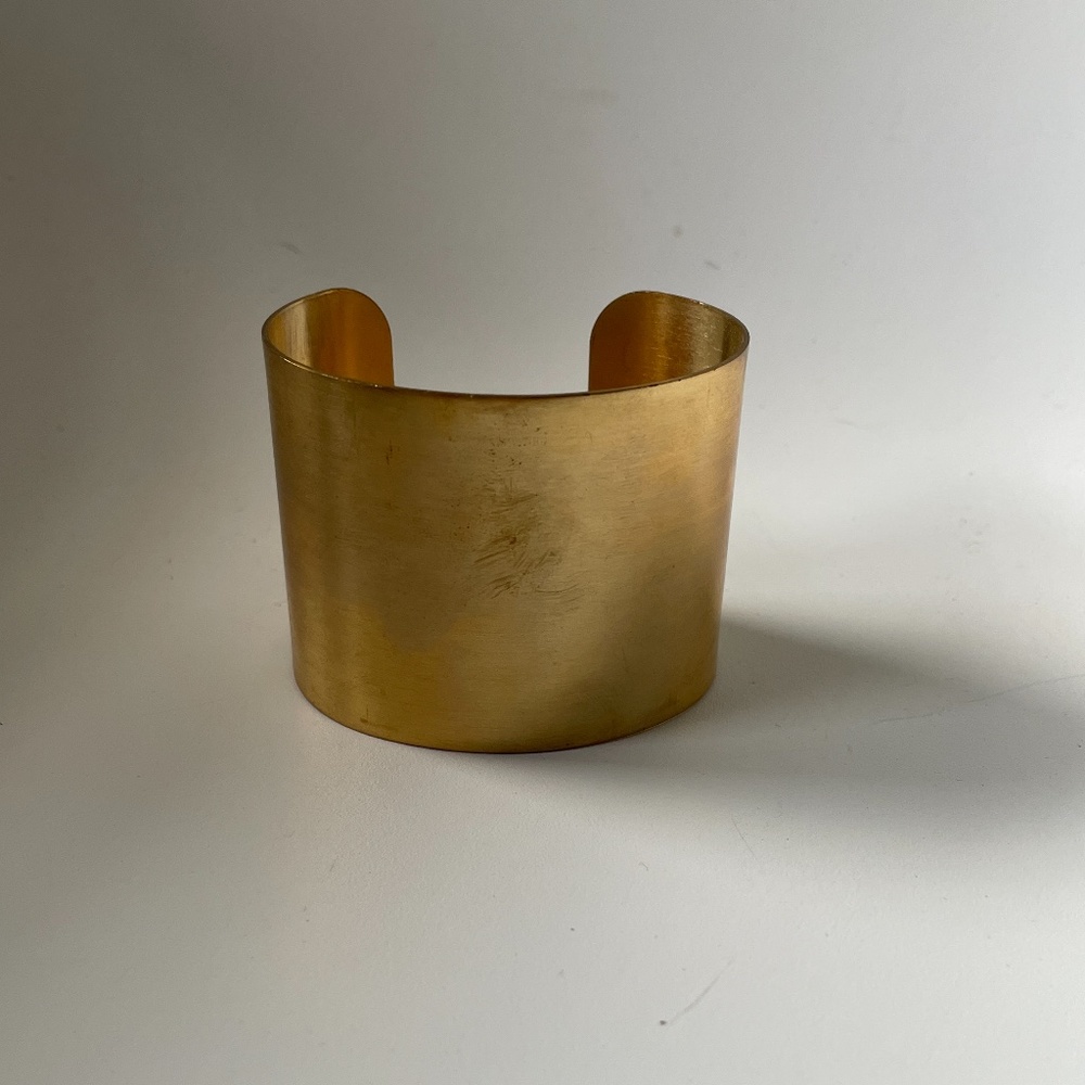 Magnolia Brass Cuff